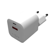FIXED Ładowarka Sieciowa USB-C/USB-A Travel Charger 20W biały FIXC20M-CU-WH - 1249170 - zdjęcie 2